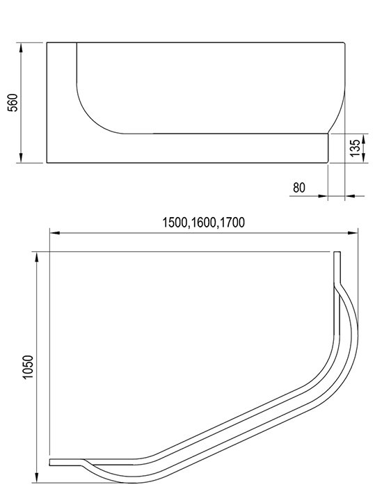 Paneel ARC 160 L/R