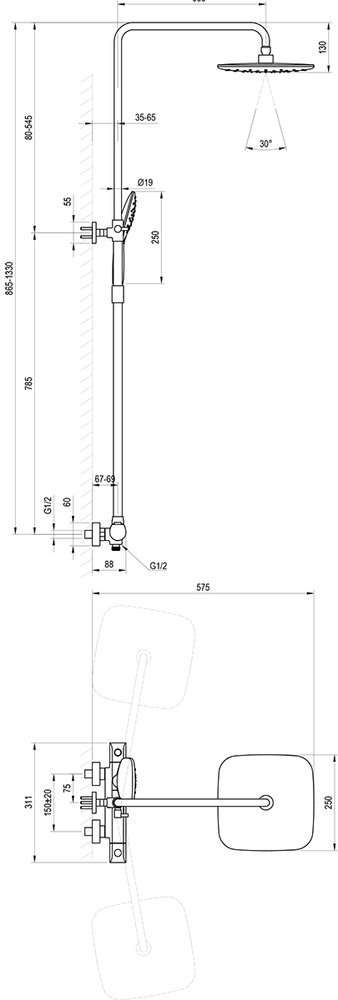 Dušitoru Flat FL 091.00