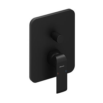 Süvistatavad segistid Flat black