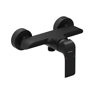 Seinapealsed dušisegistid Flat black