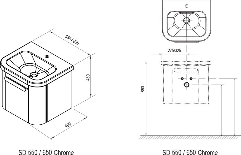 Valamualune kapike SD 550/650