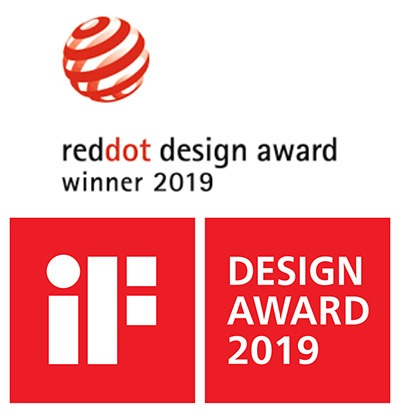 logo iF 2019 a Red Dot 2019