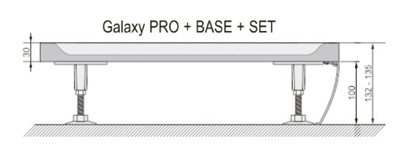 Panel Elipso Pro Flat R550 Set