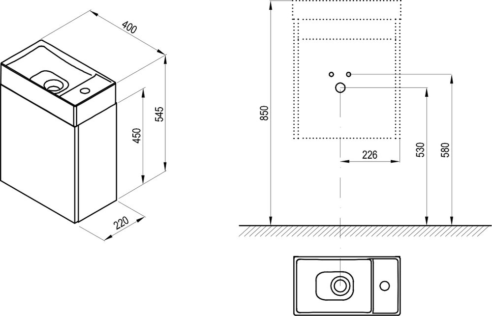 Kraanikausikapp SD Veda 400