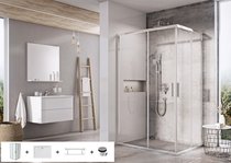 SET20 L/R Dušikomplekt 5 in 1 BLSRV2K+BLSRV2K läikiv alumiinium
