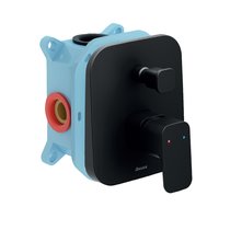 Integreeritud segisti lülitiga 10° Free black, R-boxiga