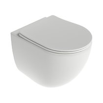 WC-pott Chrome AquaSpin komplekt, komplektis SoftClose prill-laud