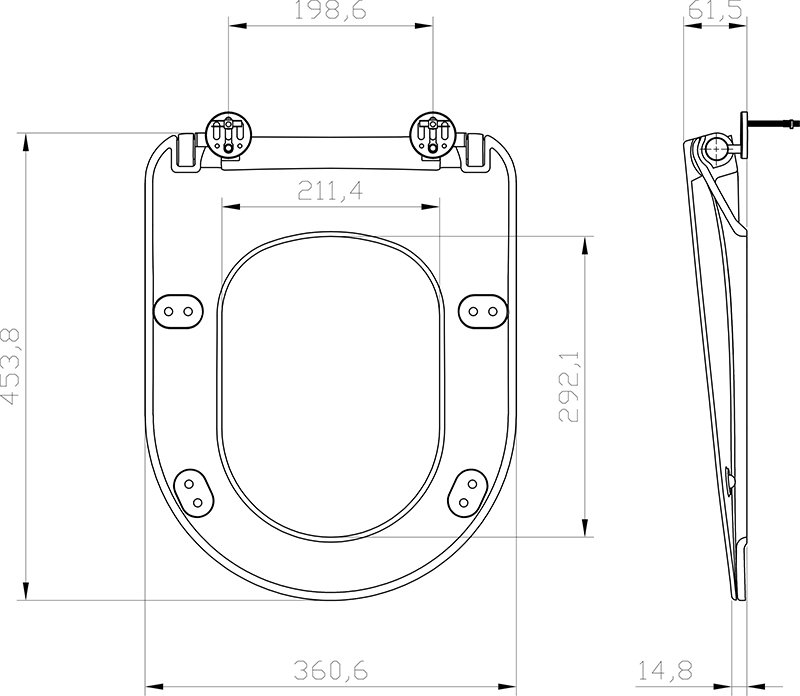 Prill-laud Uni Chrome Flat